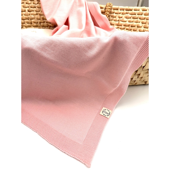 Patura copii 100% lana extrafina, 90x70 cm