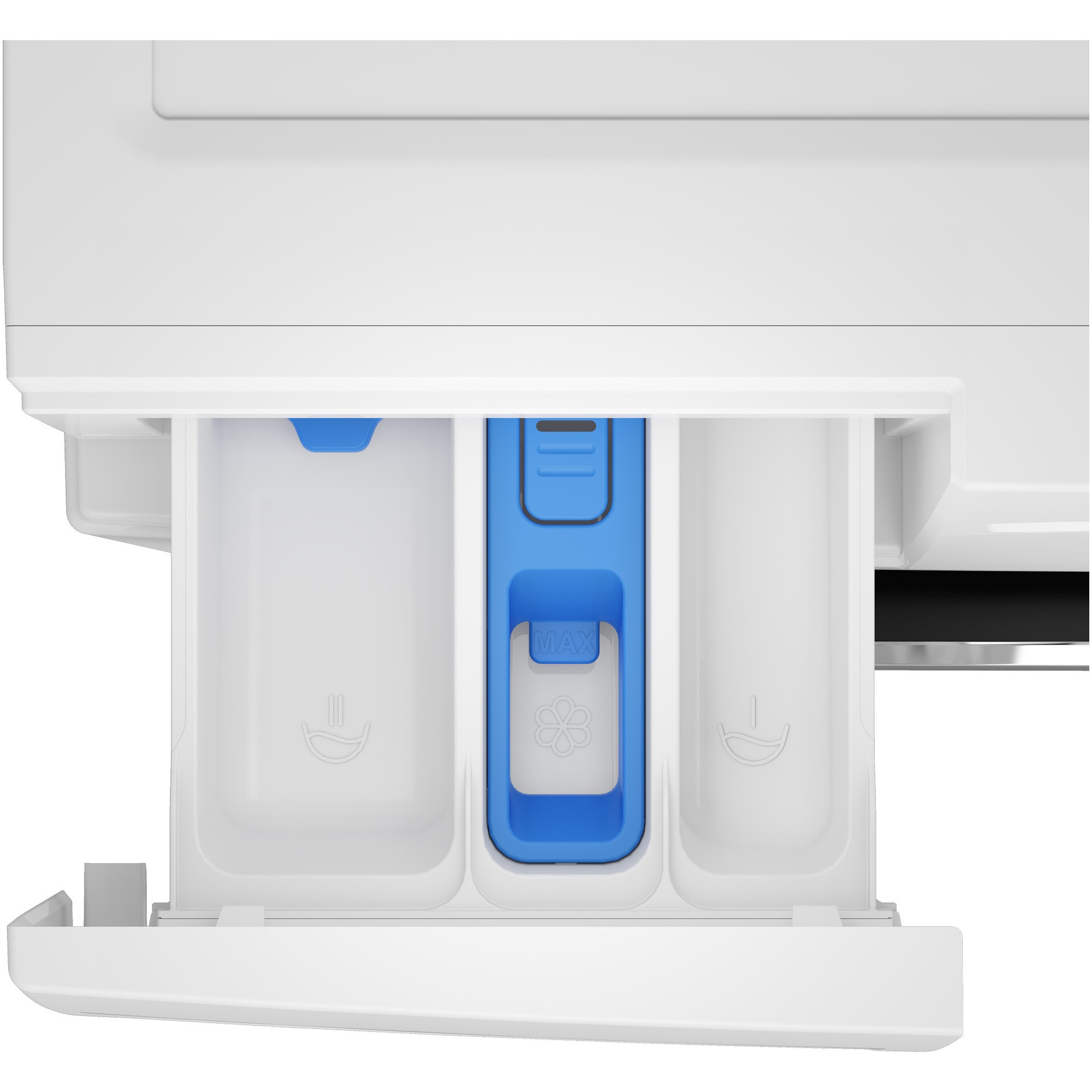 Masina de spalat rufe Beko B3WFU48215WWES, 8 kg, 1200 RPM, Clasa A, SteamCure, AddXtra, Motor ProSmart Inverter, AutoClean Detergent Drawer, Silent Tech, Alb
