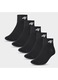 Комплект от 5 чифта унисекс дълги чорапи 4FJWMM00USOCU295 Черни, 4F, Текстил, Еластан