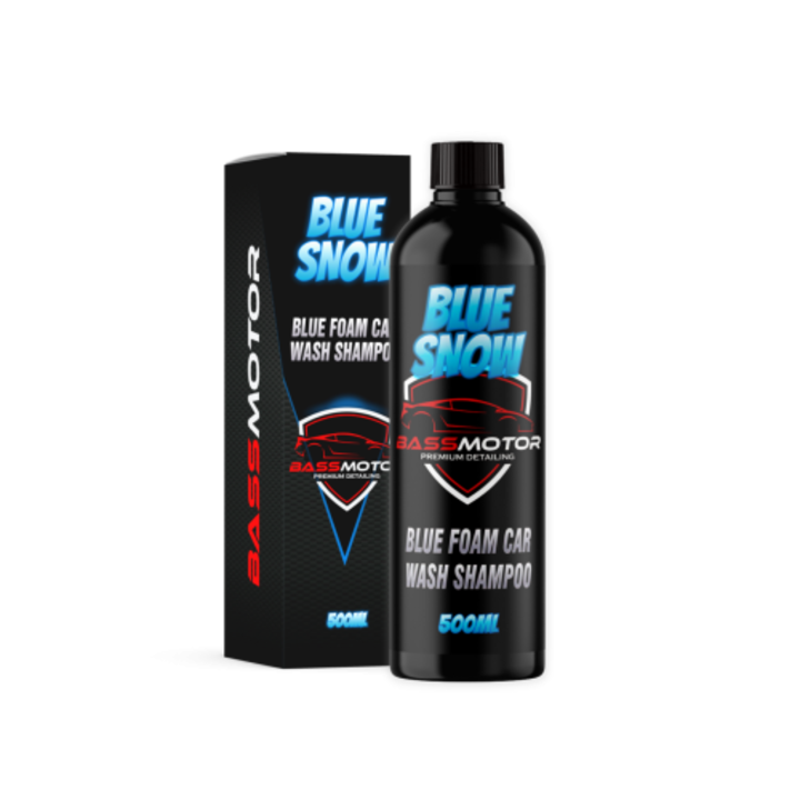 Szuperkoncentrált zöld autósampon Bass Motor Green Snow, 500ml