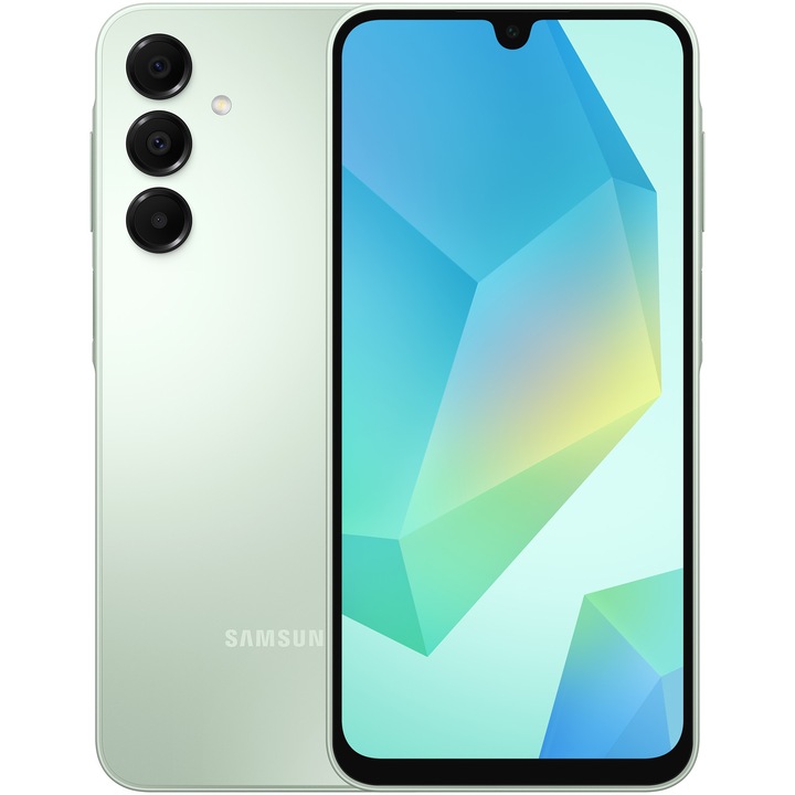 Смартфон Samsung Galaxy A16, Dual SIM, 128GB, 4GB RAM, 4G, Light Green