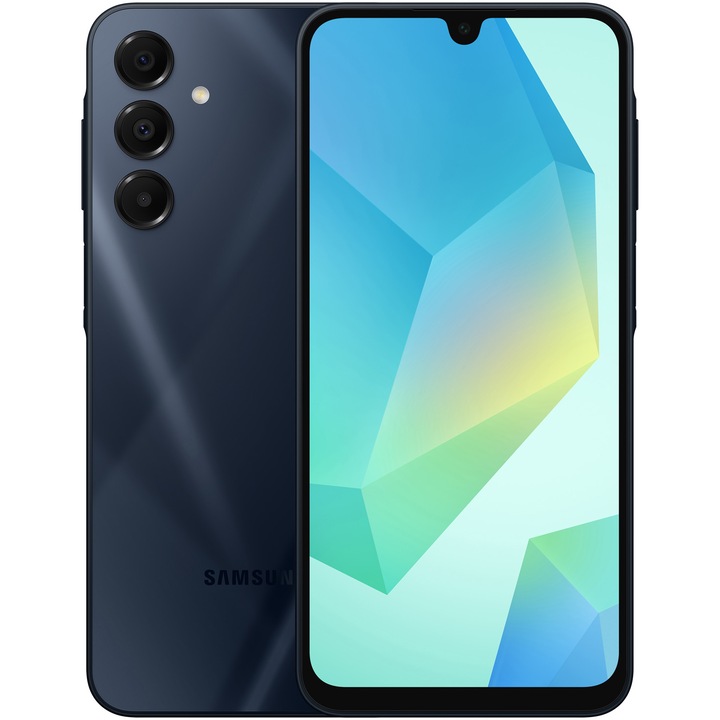 Смартфон Samsung Galaxy A16, 4GB RAM, 128GB, 5G, Blue Black