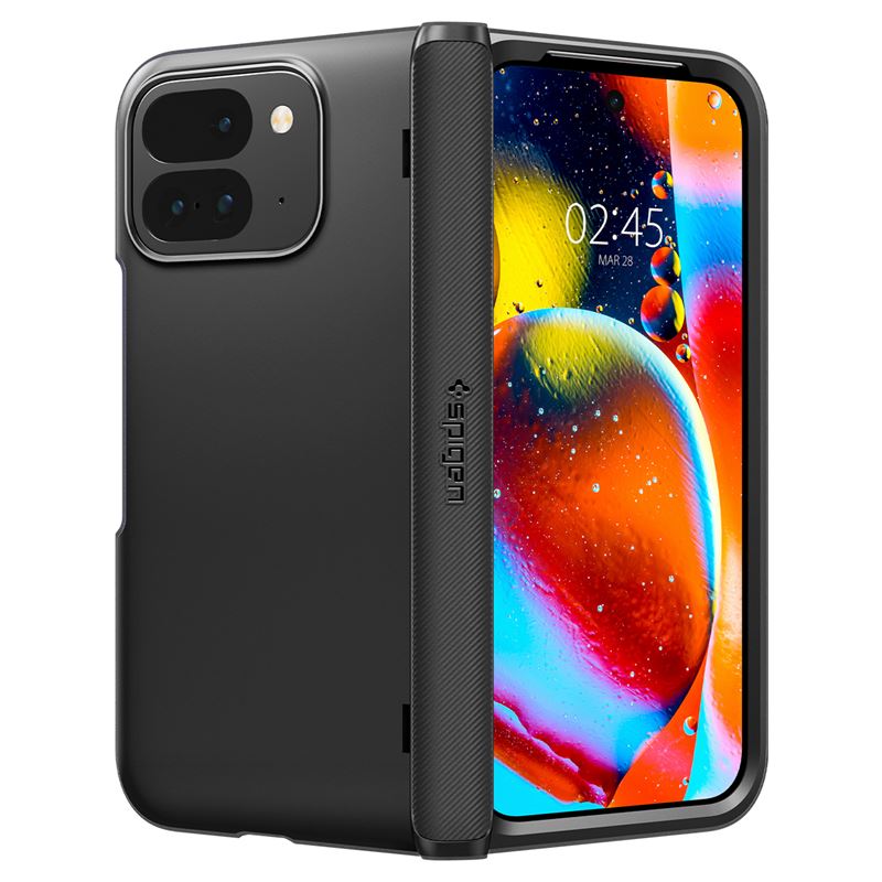 Husa Spigen Slim Armor Pro, pentru Google Pixel 9 Pro Fold, negru