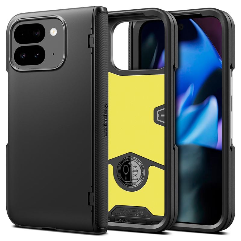 Husa Spigen Slim Armor Pro, pentru Google Pixel 9 Pro Fold, negru