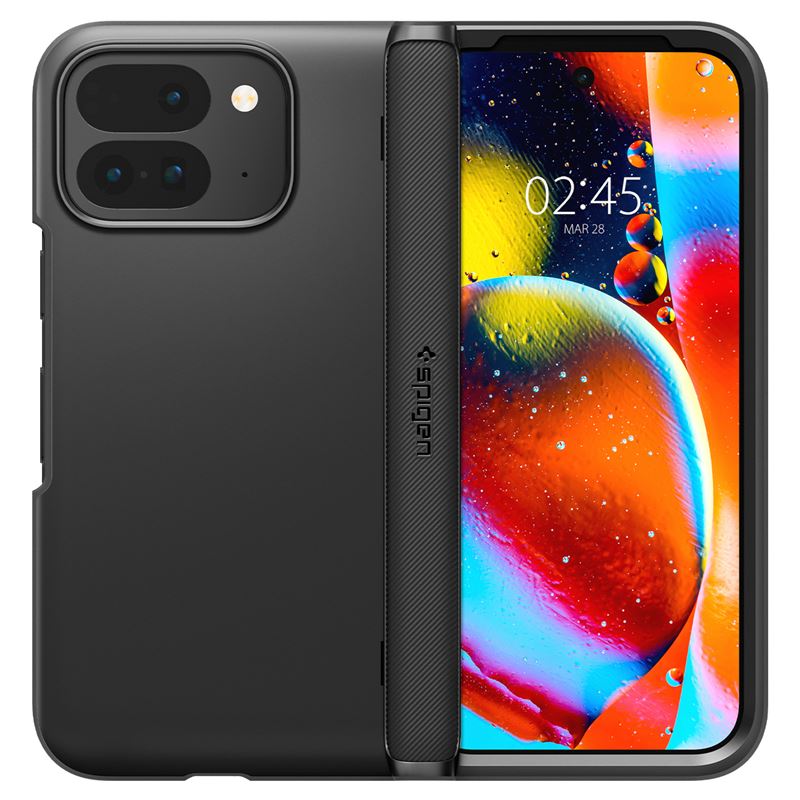 Husa Spigen Slim Armor Pro, pentru Google Pixel 9 Pro Fold, negru