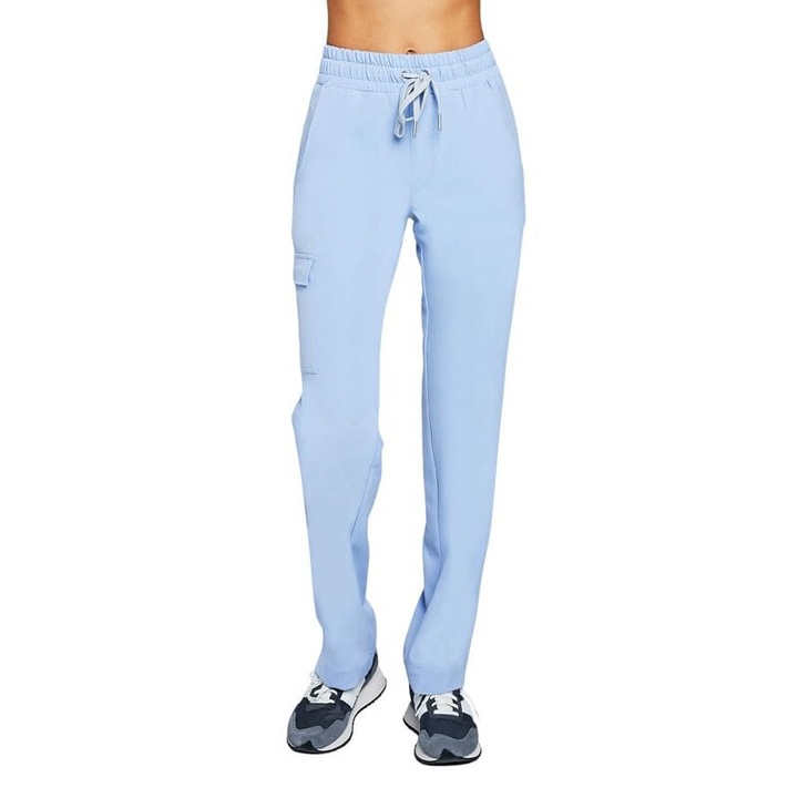 Pantaloni medicali, Medhoodie, Poliester/Viscoza, Albastru, XL