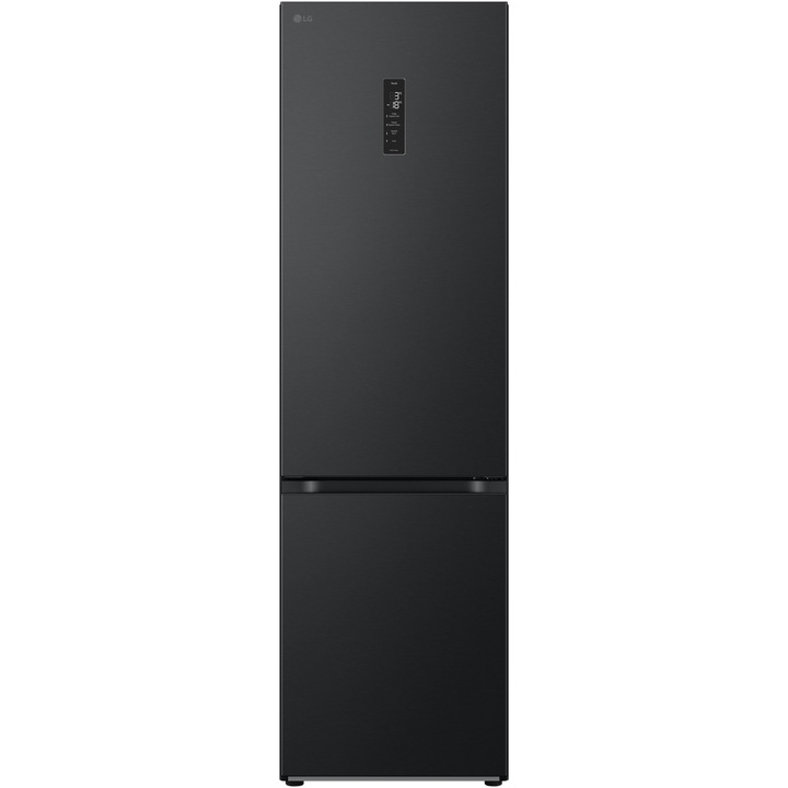 Хладилник LG GBV7270DEV, 387 л, No Frost, Клас D, ThinQ, H 203 см, Черен