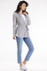 Дамски пуловер Awama polyester Grey