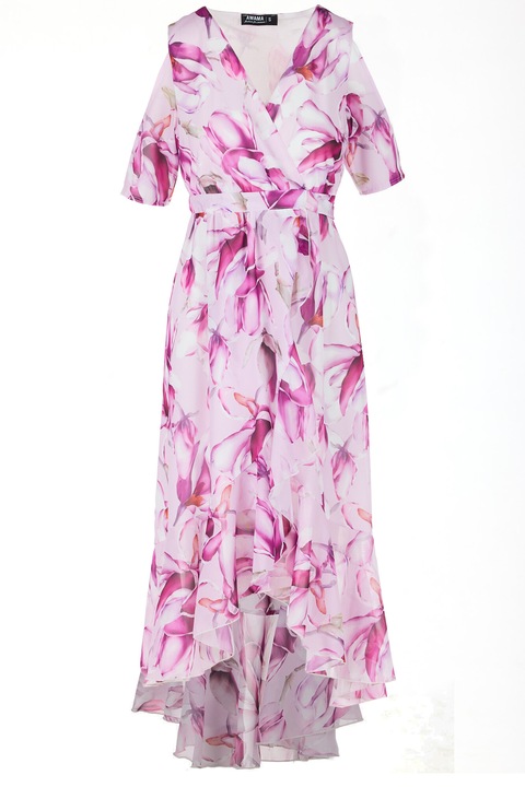 Рокля A508, Awama, Полиестер, Розово