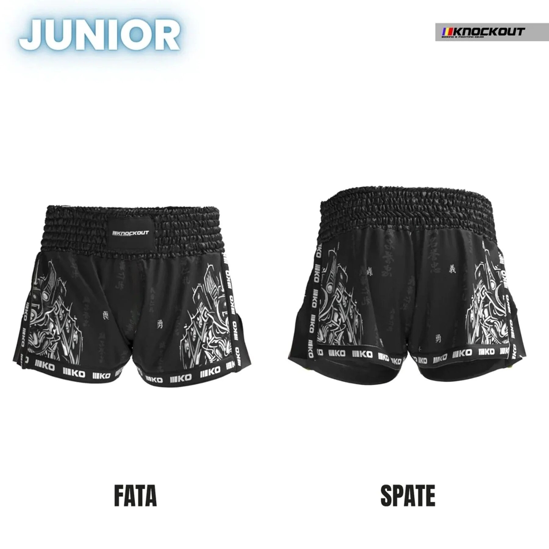 Sort Copii Sort Kickbox Knockout Samurai Copii 9-10 ANI ( L) - eMAG.ro