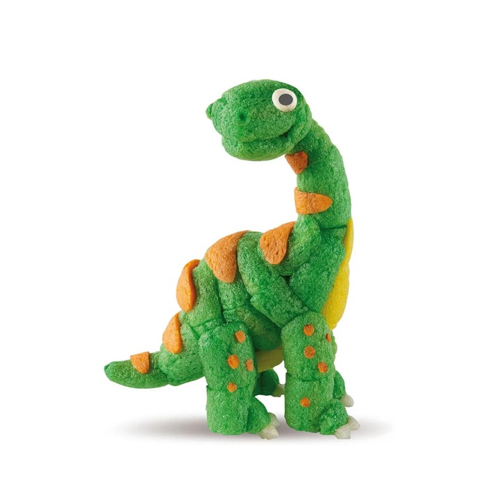 Playmais dinoszaurusz építőkészlet, 64 darab, többszínű, 3 év