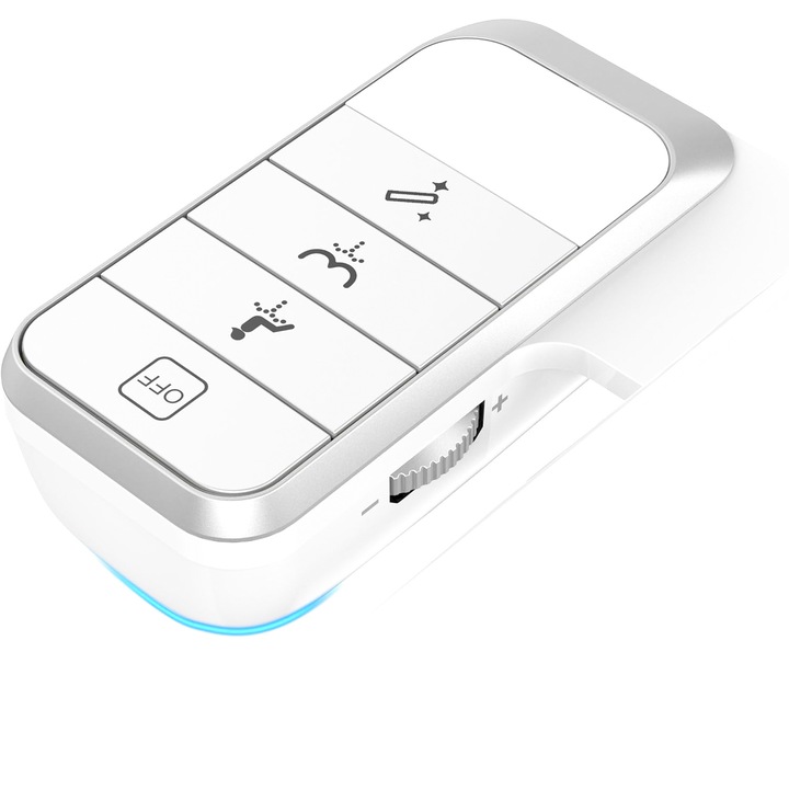 Тоалетно биде, Самопочистващо се прибиращо се, контрол на налягането, лична хигиена, сиво