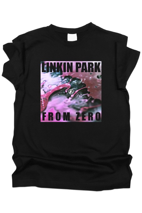 Мъжка тениска, K-off, Linkin Park From Zero, черна, M