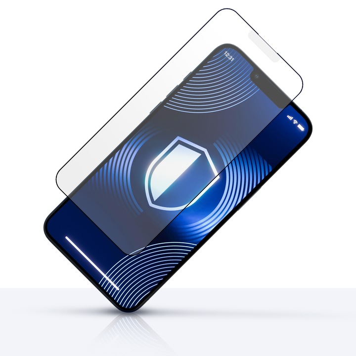 3MK HardGlass Matt Max üvegfólia iPhone 13/13 Pro/14/16e/17e készülékhez 6.1"