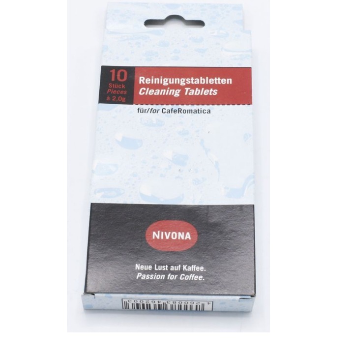 Tablete de curatare pentru espressor NIVONA 390700200, 10 buc