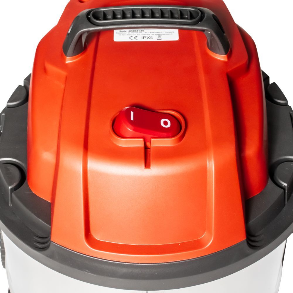 Aspirator AE320 utilizare uscat-umed volum 20 L vacuum 170 mbar 1200 W ENERGO