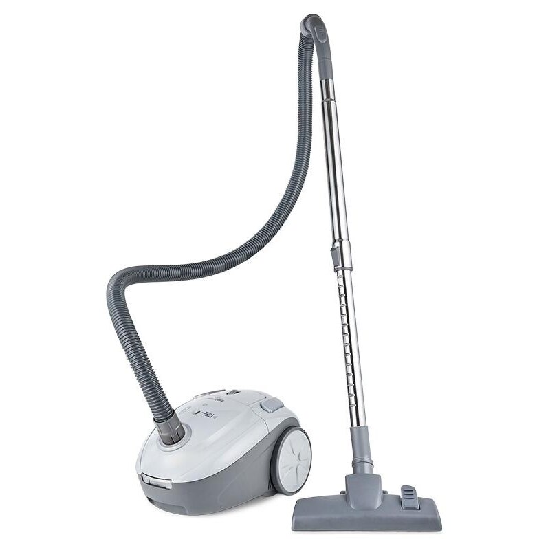 Aspirator cu sac Zelmer ZVC251 Edek, 800 W, Sac 2.5 l, Cablu alimentare 5m Gri