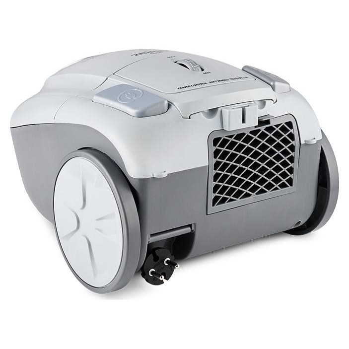 Aspirator cu sac Zelmer ZVC251 Edek, 800 W, Sac 2.5 l, Cablu alimentare 5m Gri