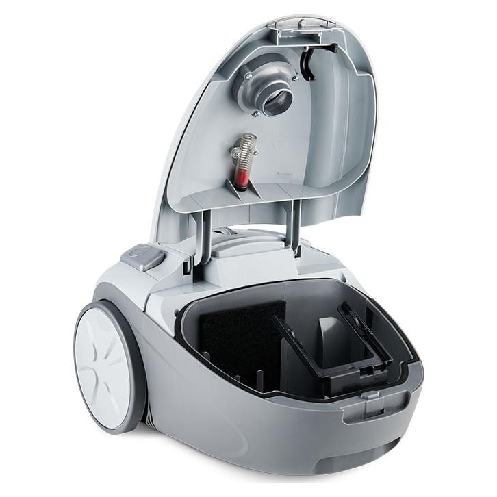 Aspirator cu sac Zelmer ZVC251 Edek, 800 W, Sac 2.5 l, Cablu alimentare 5m Gri