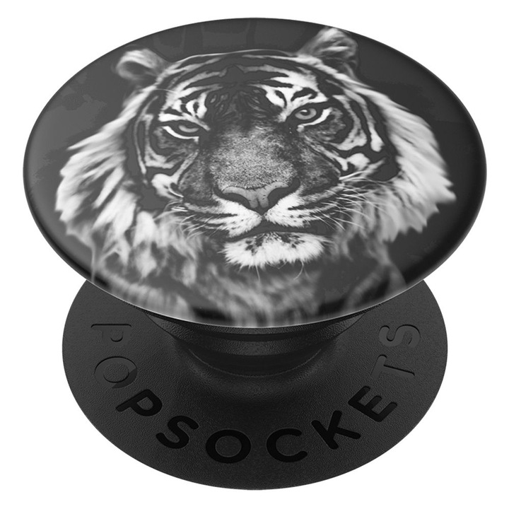 Popsocket cu suport pentru telefon sau tableta, PopGrip, model Fur Baby, Multicolor