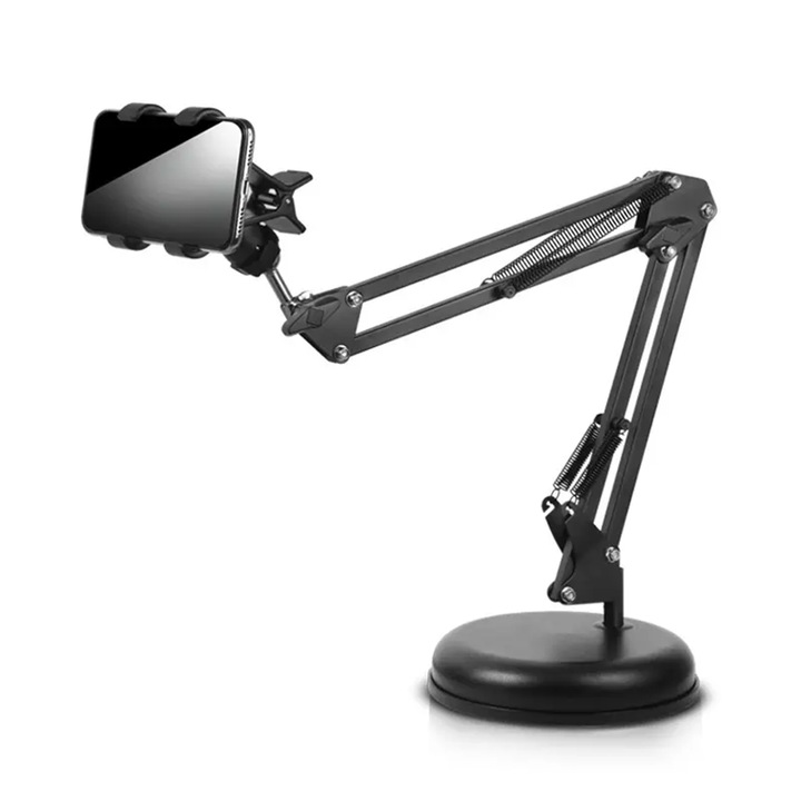 Többfunkciós telefontartó klipszel, DON markolat, B57, ötvözött, intenzív sötét