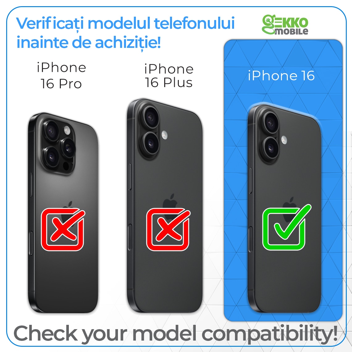 Husa pentru iPhone 16, Ultrasubtire, din silicon gel, Clear, cu decupaje dedicate pentru lentile, porturi si butoane, 0.3mm, Gekko, Transparenta