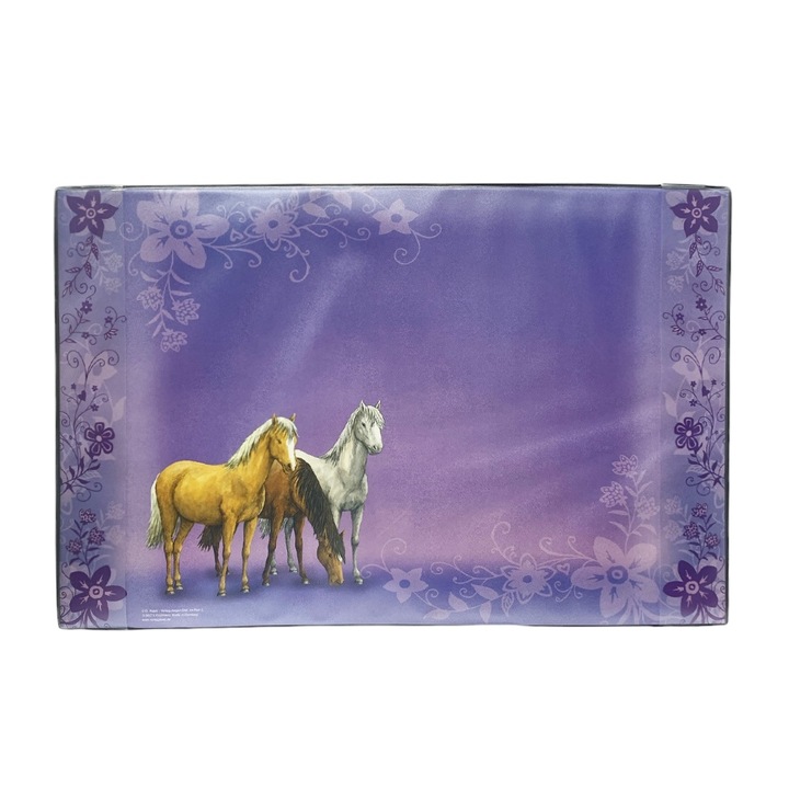 Covoras de birou, JUP, 58 x 39 cm, Mov