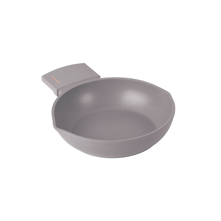 Mini tigaie 16cm Berlinger Haus taupe, aluminiu forjat, strat antiaderent, design elegant