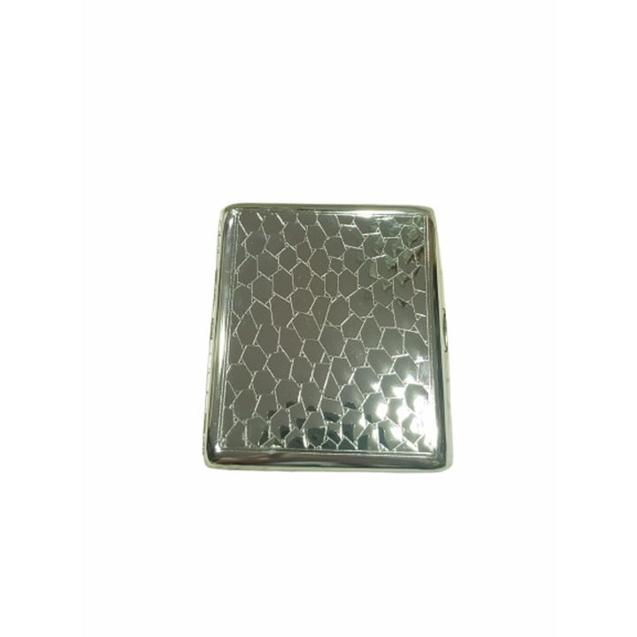 Табакера, Метална, Обикновени цигари, Сребриста