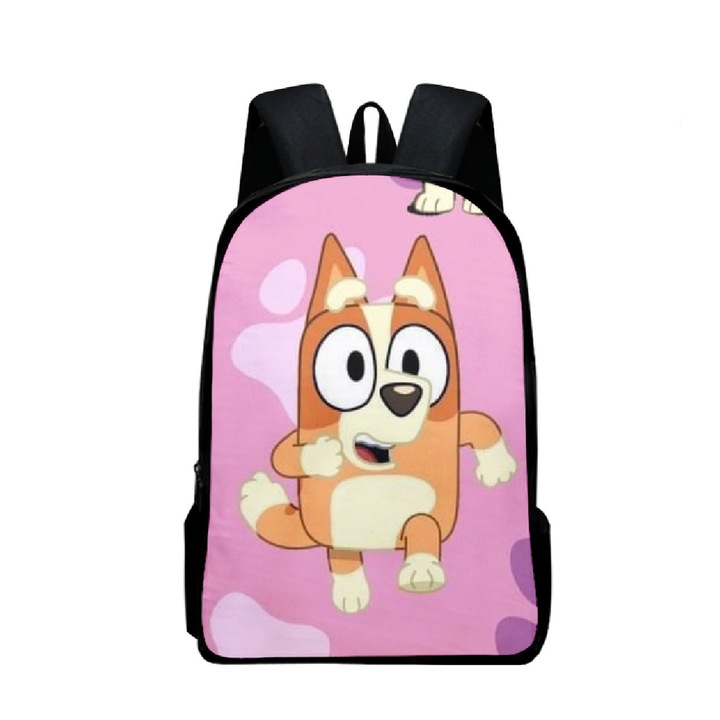 Ghiozdan pentru scoala, capacitate mare, ergonomic, 30x40x13cm, portocaliu