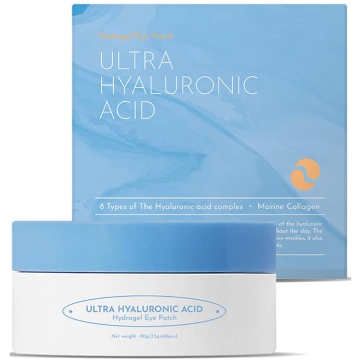 Plasturi hidrogel pentru ochi Orjena, Acid hialuronic, 90g