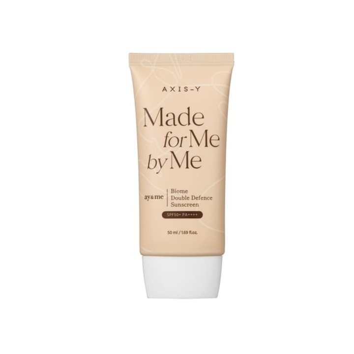 Слънцезащитен крем, AXIS-Y, Biome Double Defense, SPF 50+, 50 ml