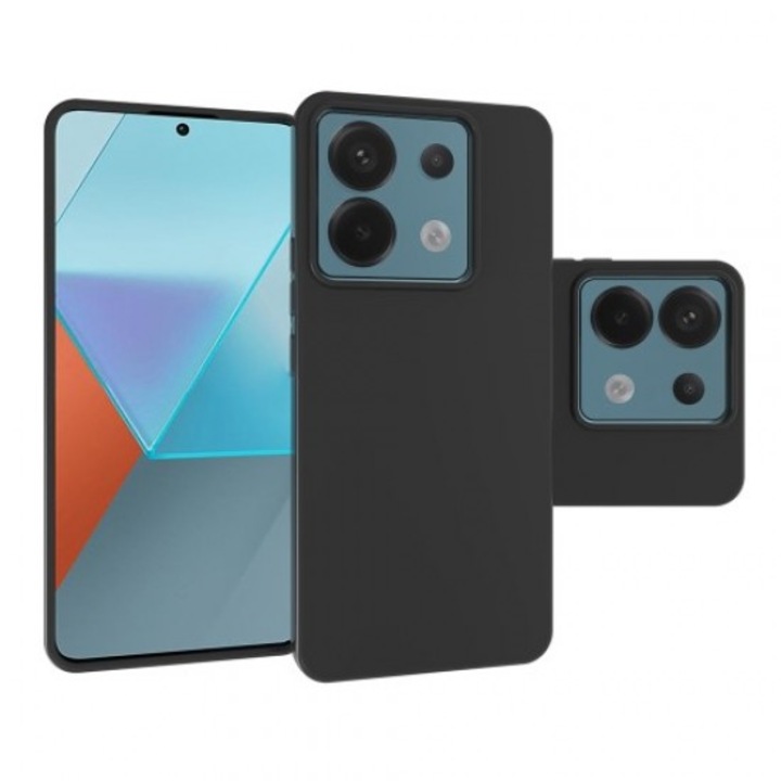 Husa pentru Xiaomi Redmi Note 13 Pro 5G, Negru Mat