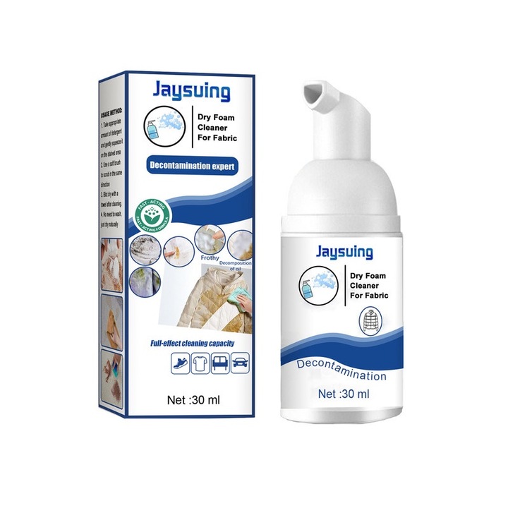 Detergent universal, Jaysuing, curatare spuma, 30ml, 3.5x10cm, pentru pete persistente
