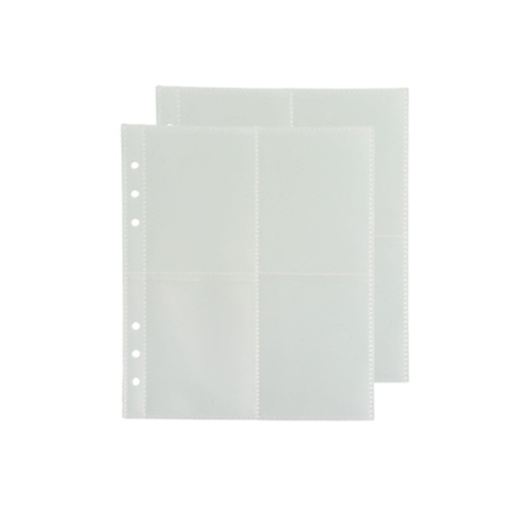 Комплект от 2 албума за снимки, Jormftte, PVC, 21 x 15 x 1 см, прозрачен