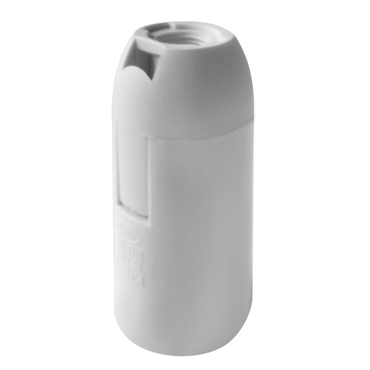 Dulie bec, Virone, model LH/E14-1/W, termoplastic, alba