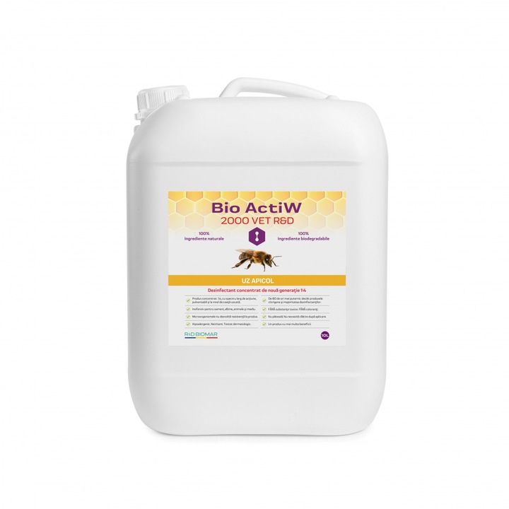 Dezifectant Apicol Concentrat 5 Litri Bio ActiW 2000 Vet R&D