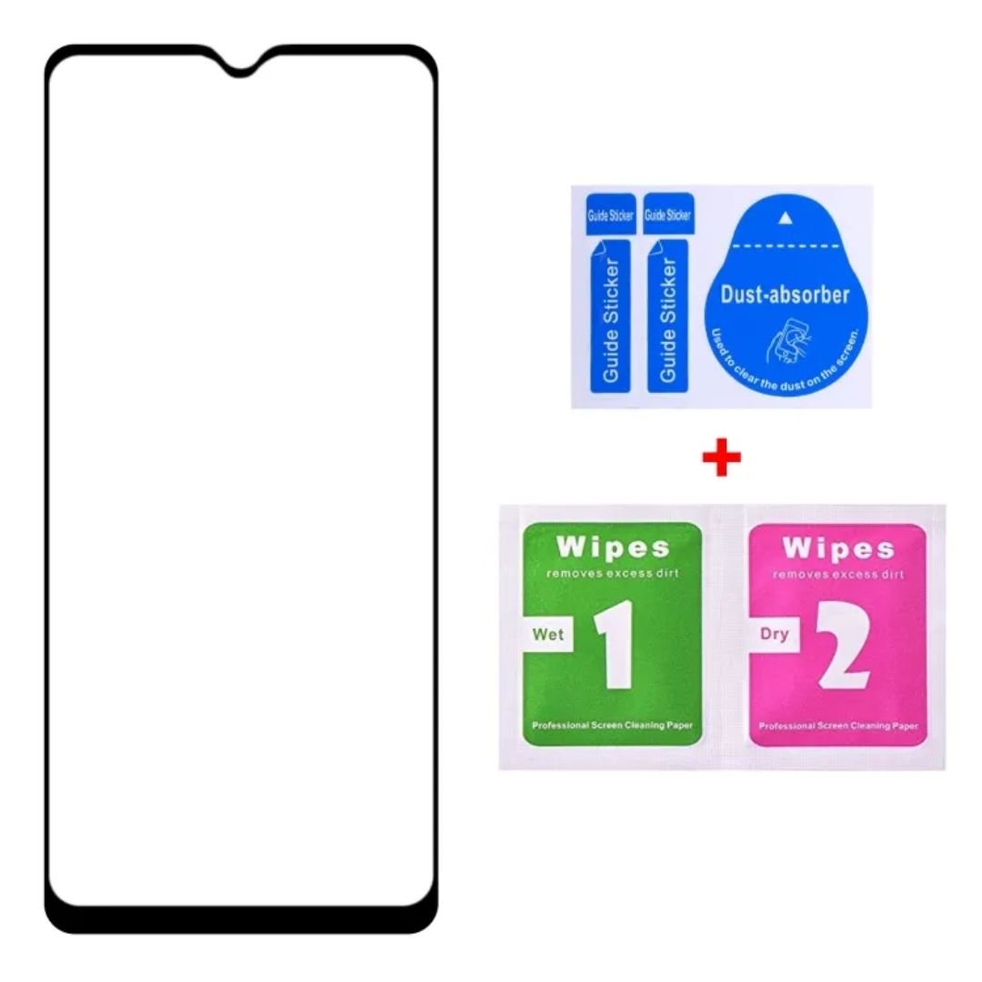 Folie de Protectie din Sticla pentru Samsung Galaxy A14 4G/5G cu Kit Montare Inclus, Adeziv pe toata suprafata, Protectie Anti-Zgarieturi si Socuri