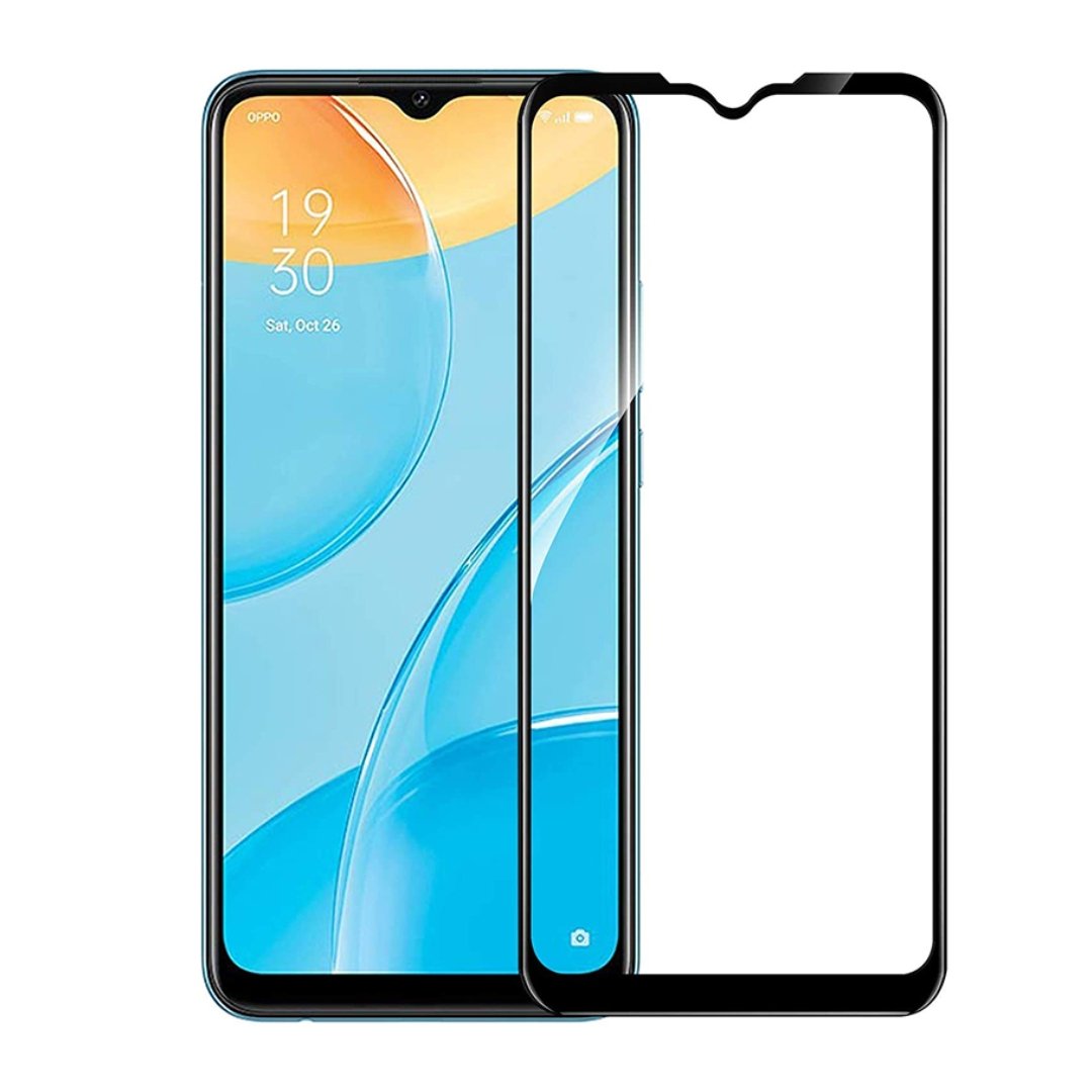 Folie de Protectie din Sticla compatibila cu Oppo A15s cu Kit Montare Inclus, Adeziv pe toata suprafata, Protectie Anti-Zgarieturi si Socuri