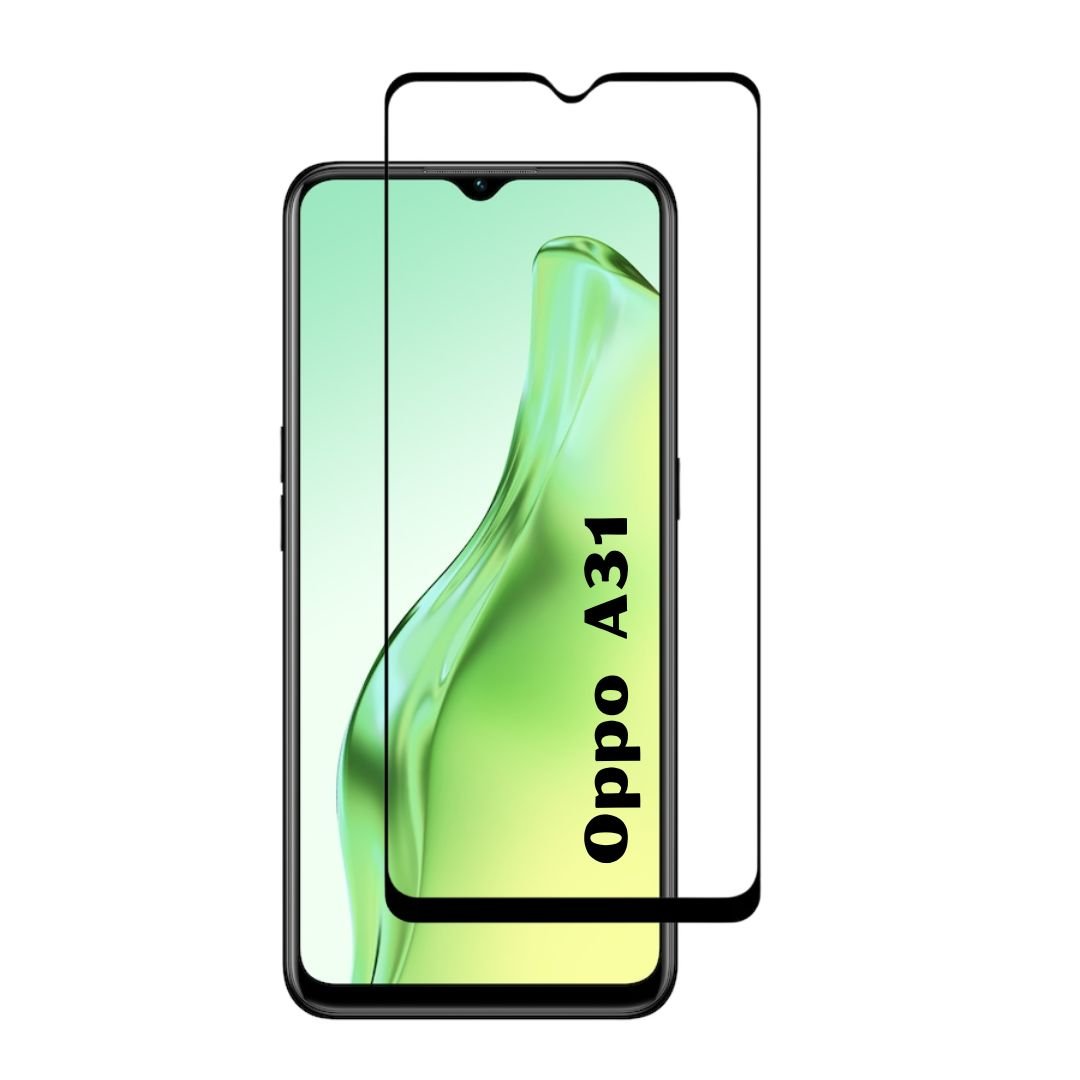 Folie de Protectie din Sticla compatibila cu Oppo A31 cu Kit Montare Inclus, Adeziv pe toata suprafata, Protectie Anti-Zgarieturi si Socuri