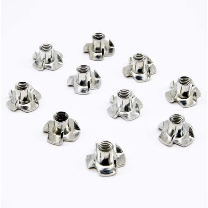 10 db-os M6-os rögzítőanyák készlete