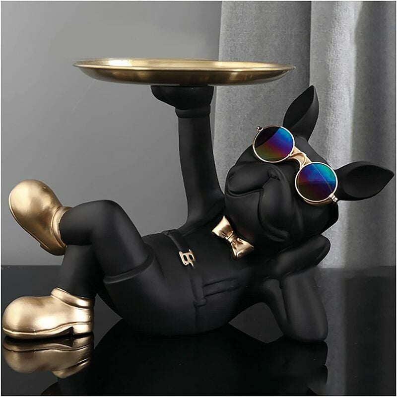 Ornament bulldog, Fokelyi, design exquisite, material sintetic