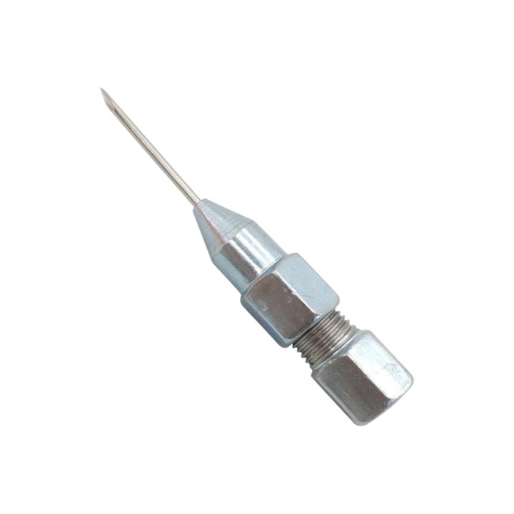 Zsírozó tű típusú adapter, keskeny felületekhez, csapágykenéshez, ragasztáshoz és zsírbefecskendezéshez, professzionális, kivehető, 17g