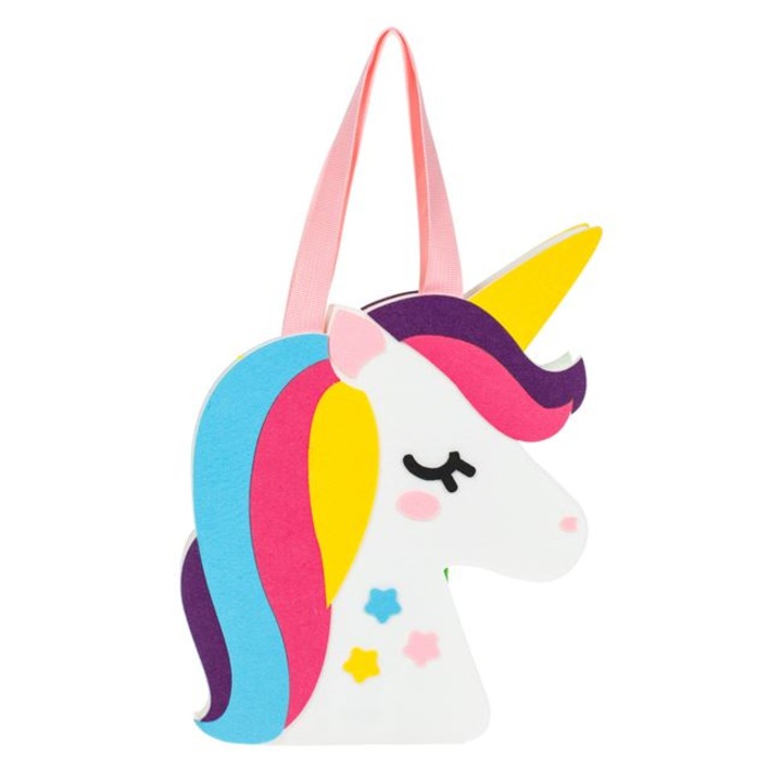 Carte de Activitati din Pasla Quiet Book Unicorn