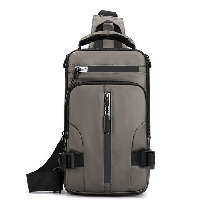 Ракла чанта, BGHYHYHI, Найлон, мултифункционална, водоустойчива, 18x10x30cm, каки