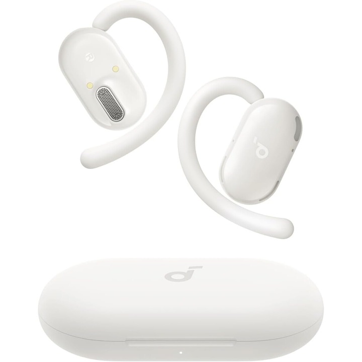 Безжични слушалки Open-Ear Anker Soundcore V20i, Автономия 36 часа, IP55, Bluetooth 5.4, Бял