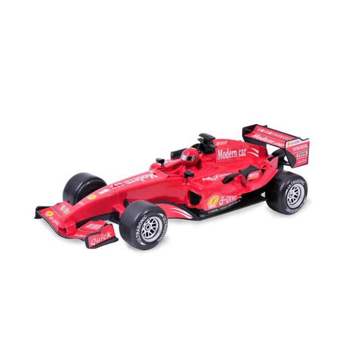 Vehicul jucarie Antbro® Masina Formula F1, 1:18 cu mecanism friction, rosie, cu sunet