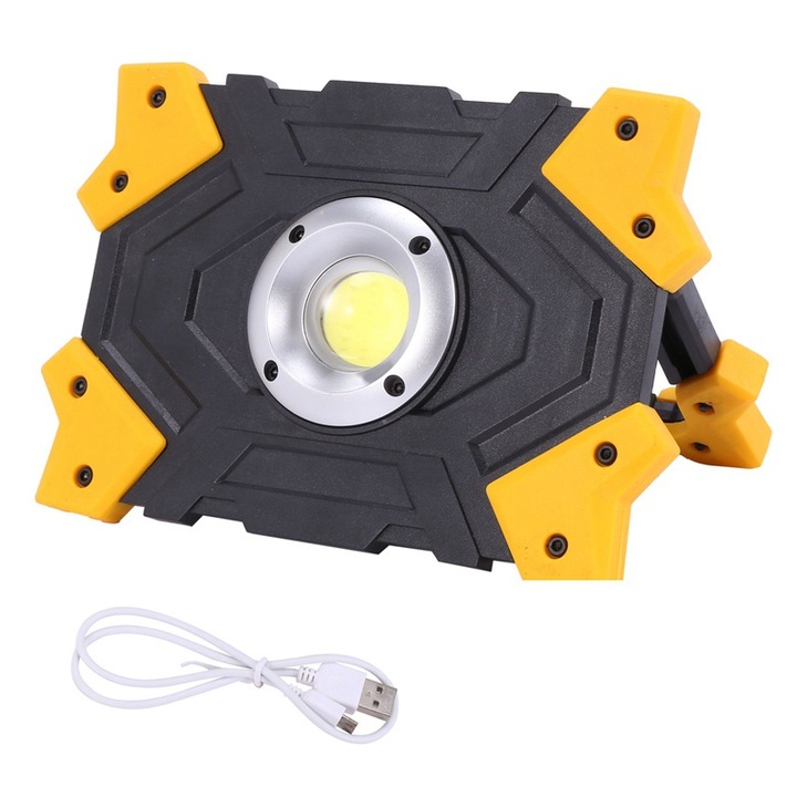 Lampa de lucru LED COB, reincarcabila, 20W, QGZ20