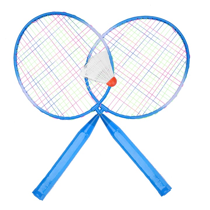 Badminton ütő szett 2 darab, Jormftte, nylon és ötvözet, 45x21cm