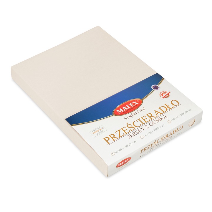 Ágynemű 160 x 200 elasztikus Matex JERSEY 02-vel